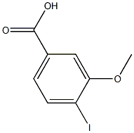 4-IODO-3-METHOXYBENZOIC ACID Struktur