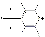 2,6-DICHLORO-3,5-DIFLUORO-4-TRIFLUOROMETHYLPHENYL 97% Struktur