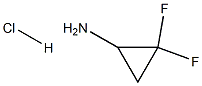 2,2-DIFLUOROCYCLOPROPYLAMINE HYDROCHLORIDE Struktur