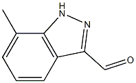 7-METHYL-1H-INDAZOLE-3-CARBALDEHYDE, 95+% Struktur