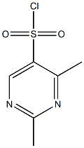 2,4-DIMETHYLPYRIMIDINE-5-SULFONYL CHLORIDE Struktur