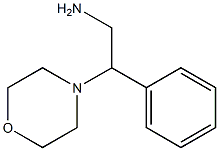 2-MORPHOLIN-4-YL-2-PHENYLETHANAMINE Struktur