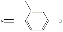 2-METHYL-4-CHLOROBENZONITRILE 5% Struktur