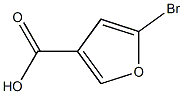 5-BROMO-3-FUROIC ACID Struktur