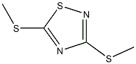 3,5-BIS(METHYLTHIO)-1,2,4-THIADIAZOLE Struktur