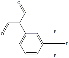 2-(3-TRIFLUOROMETHYLPHENYL)MALONDIALDEHYDE 97% Struktur