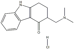 1,2,3,9-TETRAHYDRO-3-[(DIMETHYLAMINO)METHYL]-4H-CARBAZOL-4-ONE HYDROCHLORIDE,99+% Struktur