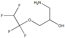 1-Amino-3-(1,1,2,2-tetrafluoro-ethoxy)-propan-2-ol Struktur