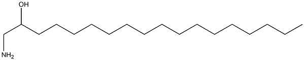 1-Amino-octadecan-2-ol Struktur