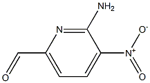 2-AMINO-3-NITRO-PYRIDINE-6-FORMALDEHYDE Struktur