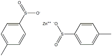 ZINC P-TOLUENESULPHINATE Struktur