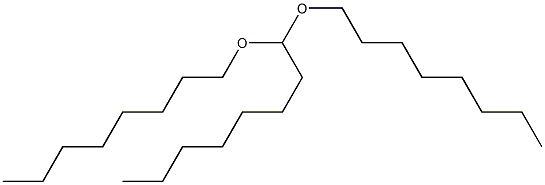 OCTANALDIOCTYLACETAL Struktur