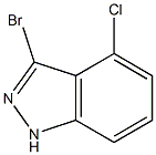 3-BROMO-4-CHLOROINDAZOLE Struktur