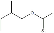 2-METHYLBUTYL THIOACETATE Struktur