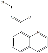 8-QUINOLINECARBONYL CHLORIDE HYDROCHLORIDE Struktur