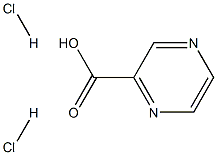 PYRAZINE-2-CARBOXYLIC ACID DIHYDROCHLORIDE Struktur