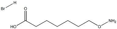 7-(Aminooxy)heptanoic acid hydrobromide
 Struktur