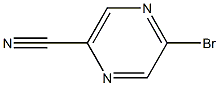 5-Cyano-2-bromopyrazine Struktur