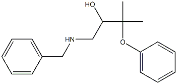 PHENOXY ISOPROPYL BENZYLAMINO ETHANOL Struktur