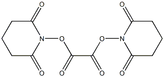 O,O''-OXALYLBIS(N-HYDROXYGLUTARIMIDE) Struktur