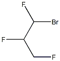 1-bromo-1,2,3-trifluoro-propane Struktur