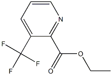 ethyl 3-(trifluoromethyl)-2-pyridinecarboxylate Struktur