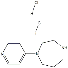 1-(4-Pyridyl)-homopiperazin 2HCl Struktur