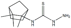 N1-(2,3,3-trimethylbicyclo[2.2.1]hept-2-yl)hydrazine-1-carbothioamide Struktur