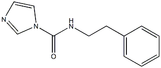 N-(2-phenylethyl)-1H-imidazole-1-carboxamide Struktur