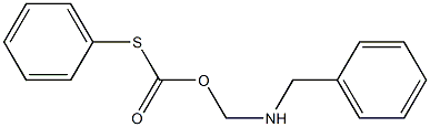 (benzylamino)methyl (phenylthio)methanoate Struktur