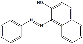 1-(2-phenyldiaz-1-enyl)-2-naphthol Struktur