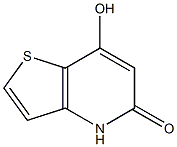 7-hydroxy-4,5-dihydrothieno[3,2-b]pyridin-5-one Struktur