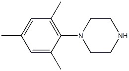 1-(2,4,6-Trimethylphenyl)-piperazin Struktur