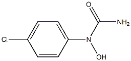 N-(4-chlorophenyl)-N-hydroxyurea Struktur