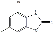 4-bromo-6-methylbenzo[d]oxazol-2(3H)-one Struktur