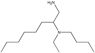 (1-aminooctan-2-yl)(butyl)ethylamine Struktur