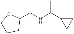 (1-cyclopropylethyl)[1-(oxolan-2-yl)ethyl]amine Struktur