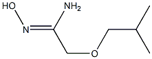 (1Z)-N'-hydroxy-2-isobutoxyethanimidamide Struktur