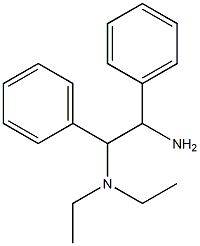 (2-amino-1,2-diphenylethyl)diethylamine Struktur