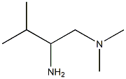 (2-amino-3-methylbutyl)dimethylamine Struktur