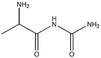 (2-aminopropanoyl)urea Struktur