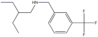 (2-ethylbutyl)({[3-(trifluoromethyl)phenyl]methyl})amine Struktur