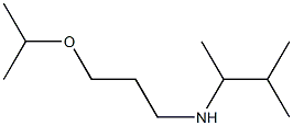 (3-methylbutan-2-yl)[3-(propan-2-yloxy)propyl]amine Struktur