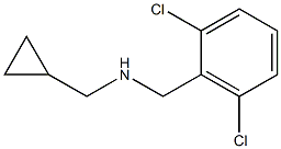 (cyclopropylmethyl)[(2,6-dichlorophenyl)methyl]amine Struktur