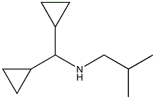 (dicyclopropylmethyl)(2-methylpropyl)amine Struktur