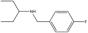 [(4-fluorophenyl)methyl](pentan-3-yl)amine Struktur