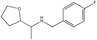 [(4-fluorophenyl)methyl][1-(oxolan-2-yl)ethyl]amine Struktur