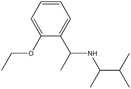 [1-(2-ethoxyphenyl)ethyl](3-methylbutan-2-yl)amine Struktur