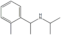 [1-(2-methylphenyl)ethyl](propan-2-yl)amine Struktur