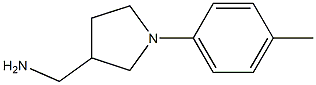 [1-(4-methylphenyl)pyrrolidin-3-yl]methylamine Struktur